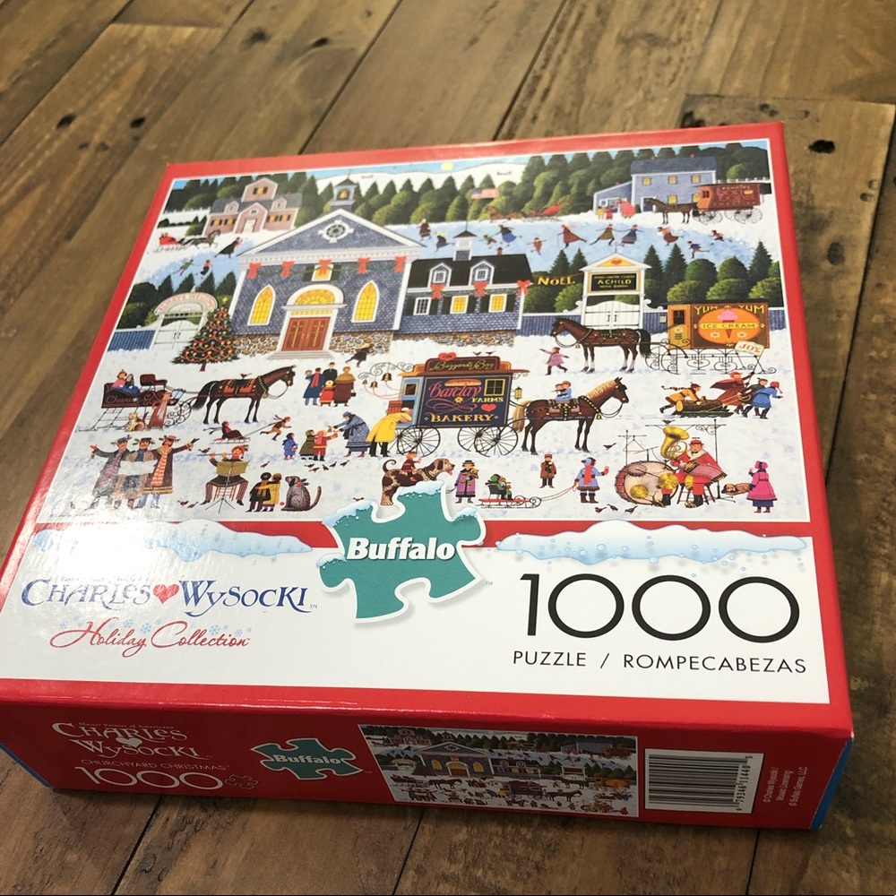 1000 piece buffalo games puzzle